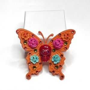 Tarina Tarantino Zombie Mariposa Ring 💀🦋